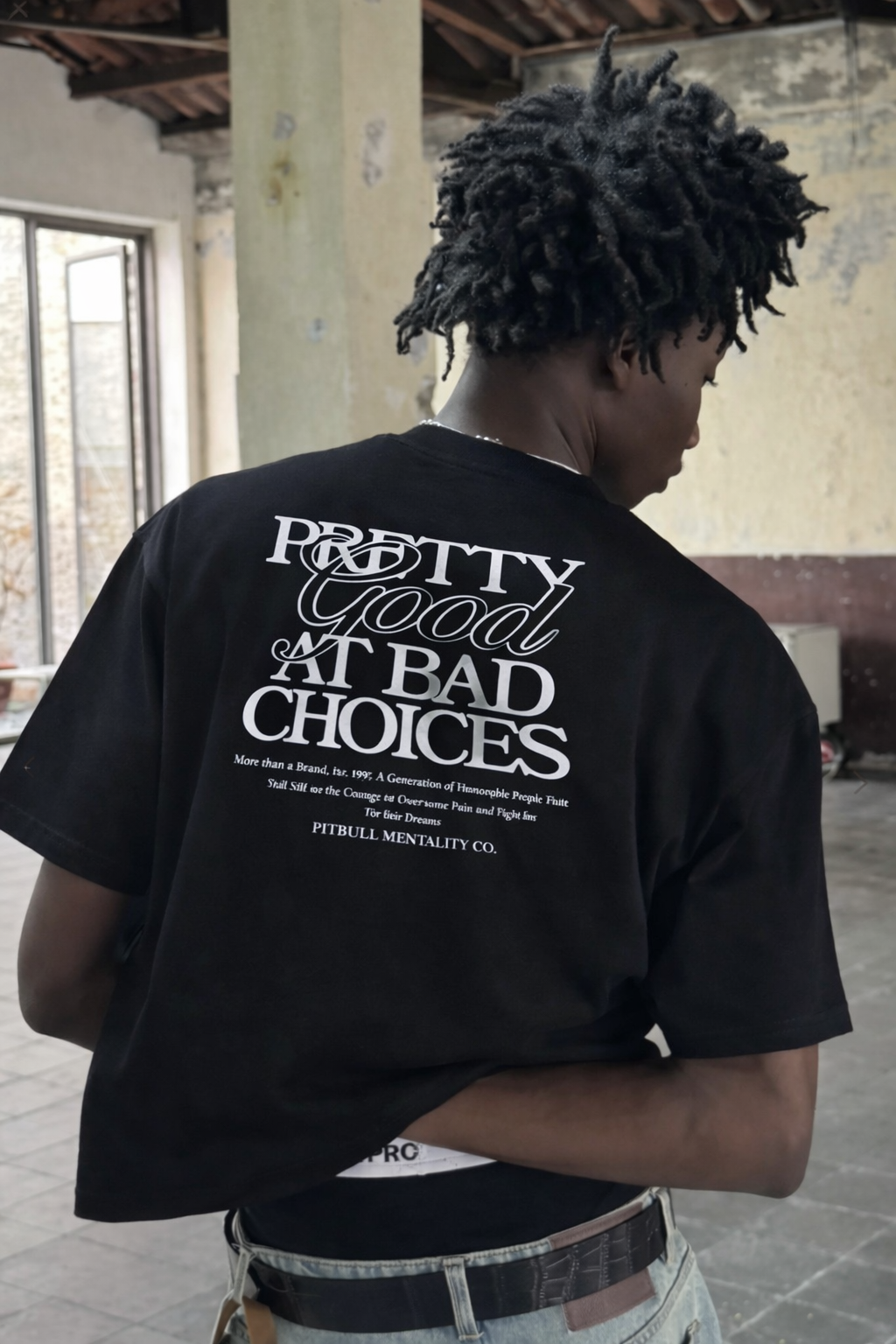 Pretty Ggod At Bad Choices T-Shirt (Black)