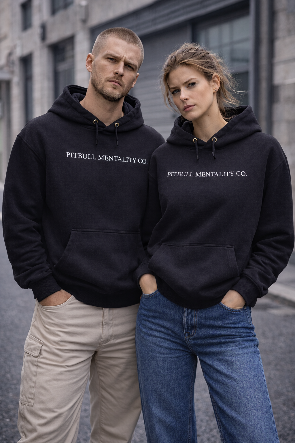 NOBODY CARES – Black Oversized Hoodie