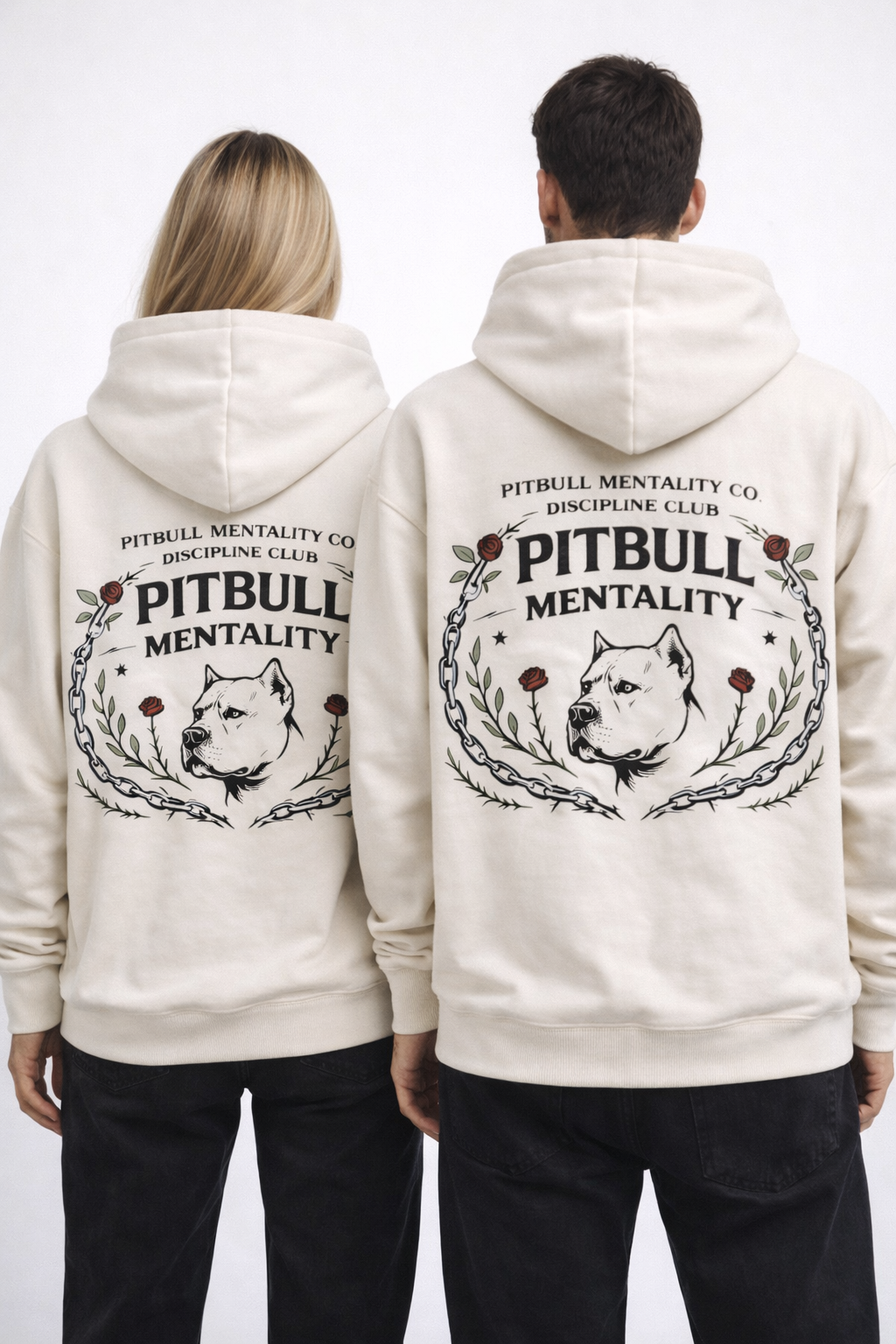 Sudadera Discipline Club – Cream Hoodie